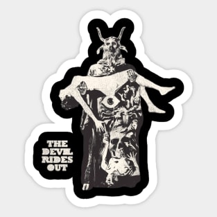 The Devil Rides Out Sticker